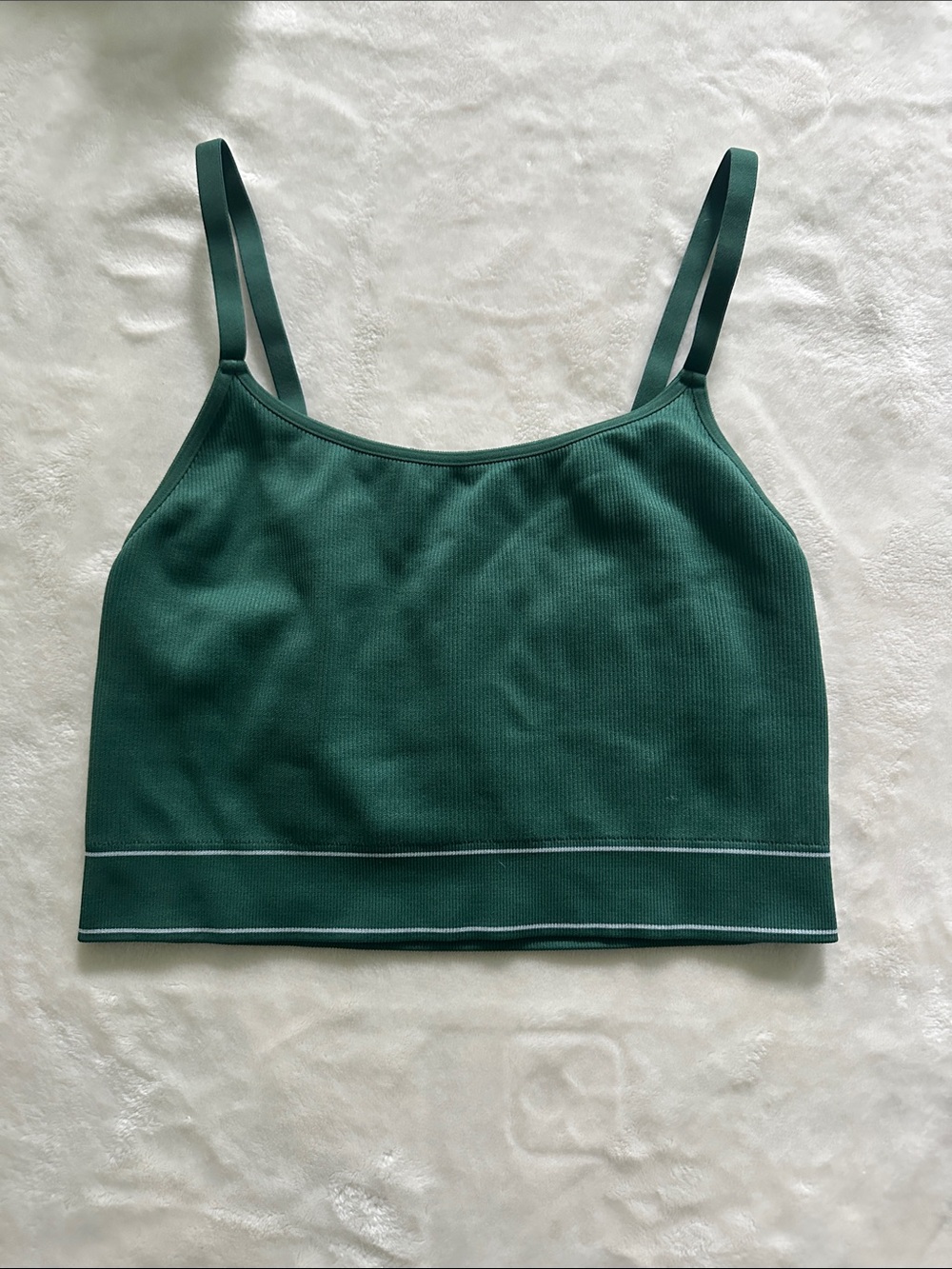 Aerie Ribbed Cropped Tank Top